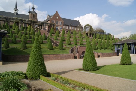 Gartenanlage von Kloster Kamp; Foto: Ingelore Pohl, Christian Grüßen / EGHN