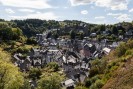 Aussicht auf Monschau vom Rahmenberg; Foto: Nico Wagner (2022)
