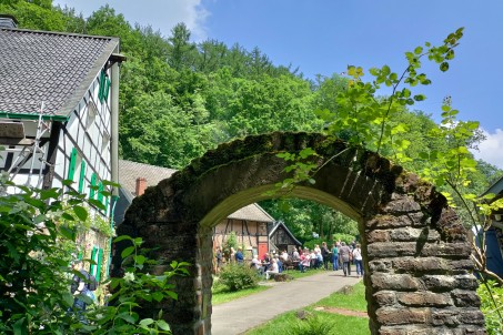 Mühlentag an der Lambertsmühle. Foto: Julia König / LVR 2024