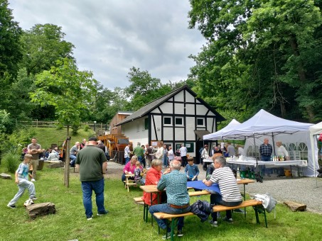 D&uuml;mmlinghauser M&uuml;hle in Gummersbach am M&uuml;hlentag 2025; Foto: Julia K&ouml;nig / LVR