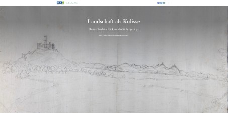 Screenshot der Startseite der Storymap; Design/Text: Elke Jan&szlig;en-Schnabel und Ute Schumacher/ Landschaftsverband Rheinland