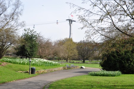 Rheinpark in Köln-Deutz