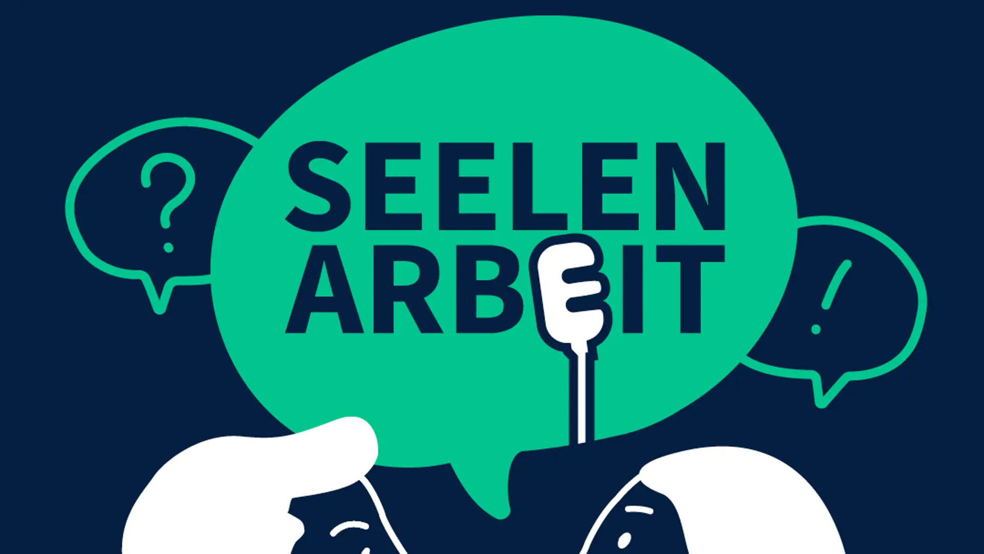 Zu sehen ist das Cover des Podcasts "Seelenarbeit"