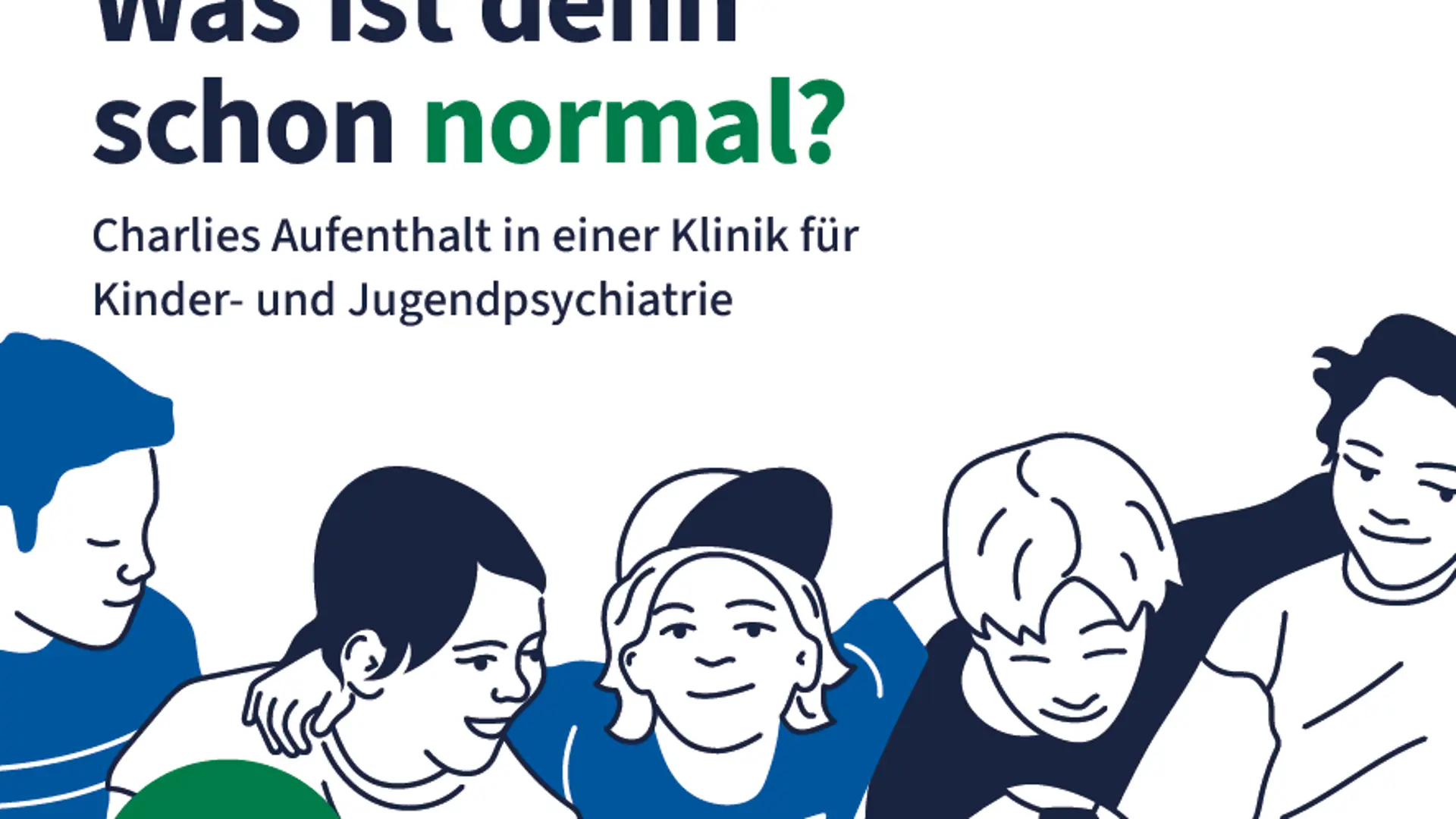 Zu sehen ist das Cover der Broschüre "Was ist denn schon normal".