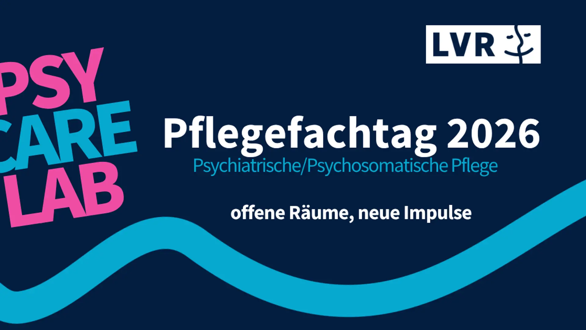 Es handelt sich um eine Ankündigung für die PsyCareLab 2026.