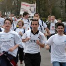 Schüler beim Staffellauf der IntegraTour2007