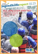 Besatzung eines Bootes beim Wildwasser-Rafting