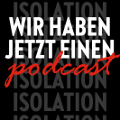 Hinweisgrafik mit der Aufschrift: Jetzt haben wir einen Podcast.