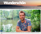 Screenshot der Webseite "Wunderschön" des WDR