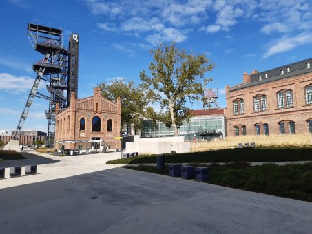 Auf dem Foto ist das Sclesische Museum in Kattowitz zu sehen (Foto: Dominik Biergans).