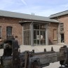Das Foto zeigt den Eingang in das Industriemuseum Solingen