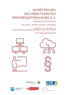 Buchtitel: Jahrestagung des Arbeitskreises Provenienzforschung e.V.