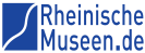 Logo als blaue Schrift: Portal Rheinische Museen
