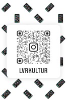 Eine Grafik mit einem QR-Code und der Schrift LVRKultur