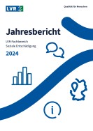 Titelblatt des Jahresberichts 2024 vom LVR-Fachbereich Soziale Entsch&auml;digung