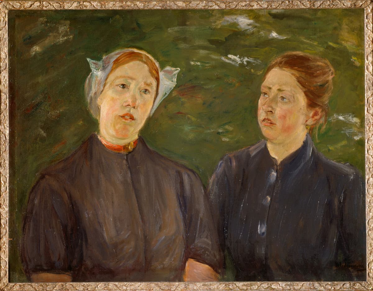 Zwei holländische Bäuerinnen, Bild von Max Liebermann