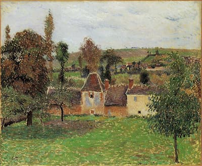 Malerei von Farm