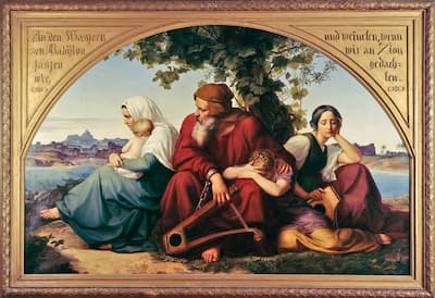 Malerei von 3 Personen
