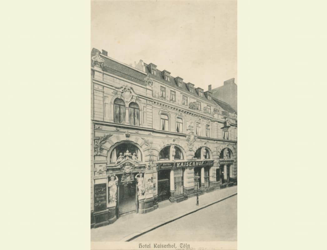 Alte Fassade des Kaiserhofs