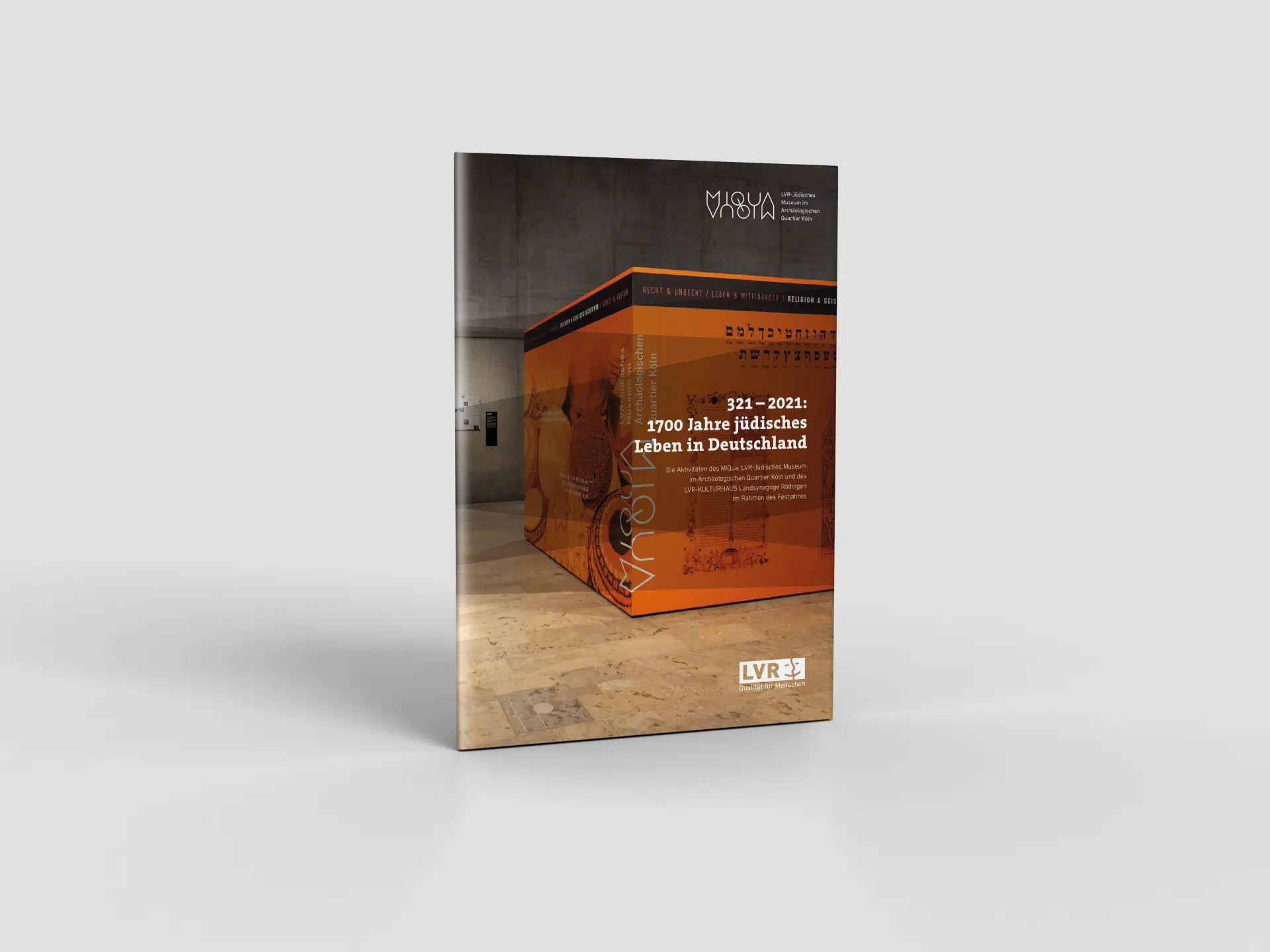 Die Broschüre zu „321 – 2021: 1700 Jahre jüdisches Leben in Deutschland.“
