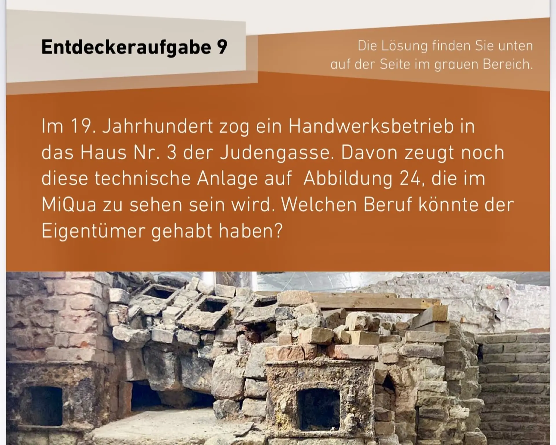 Eine Beispielsaufgabe aus der Geschichten-Safari ist zu sehen.