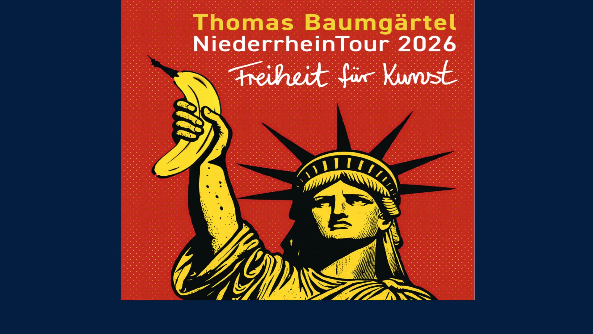 Das Bild zeigt die Illustration der Freiheitsstatue