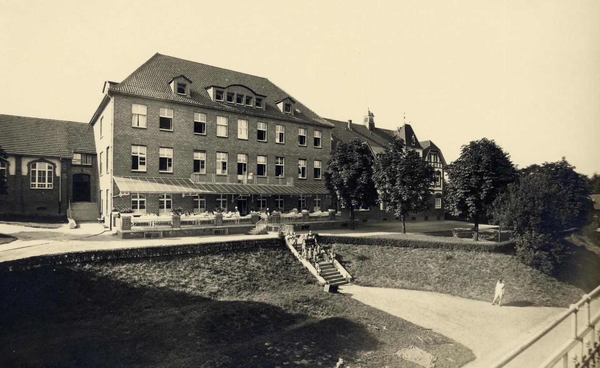 Historisches Gebäude LVR-Klinik für Orthopädie Viersen