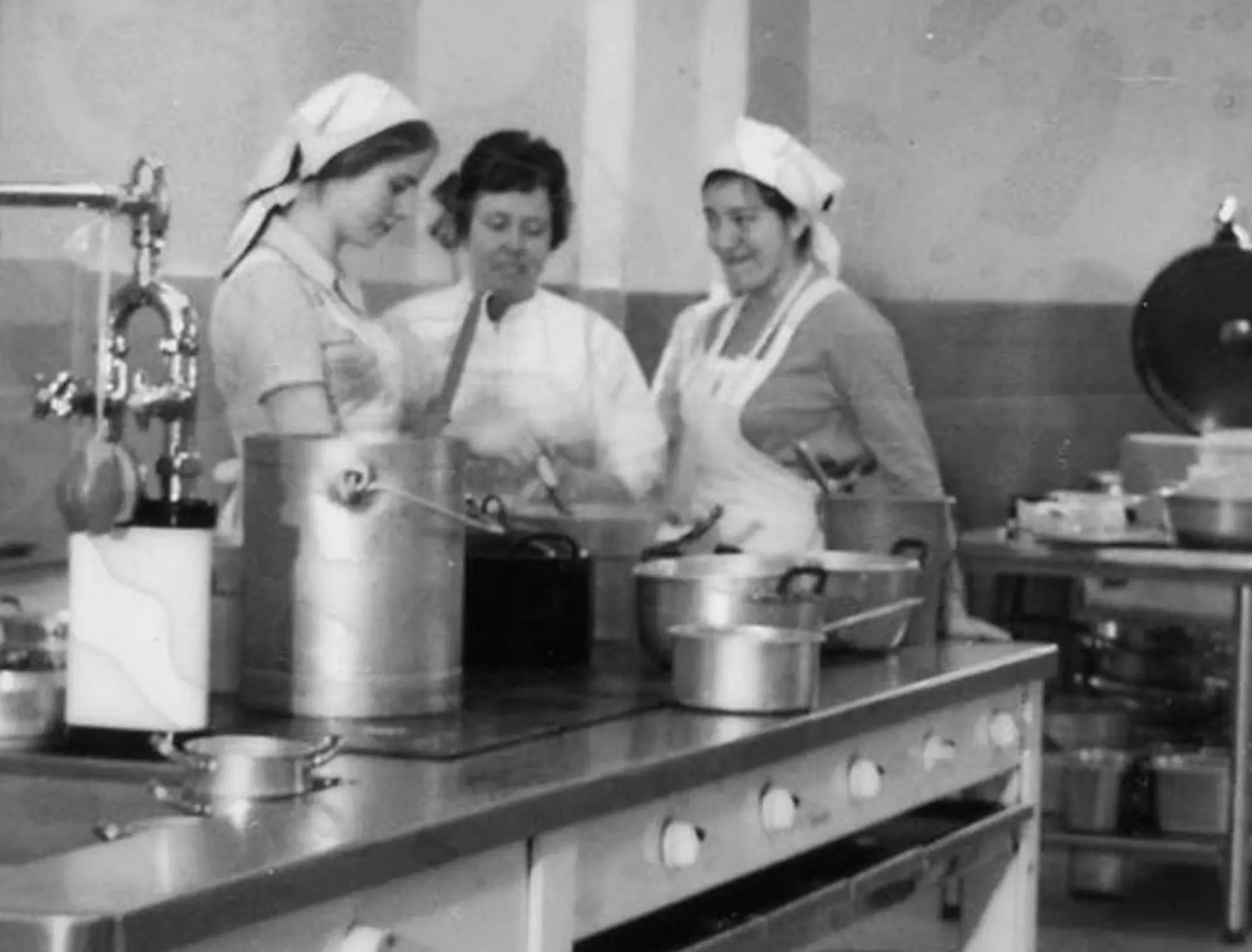 Historisches Bild Küche LVR-Klinik für Orthopädie Viersen