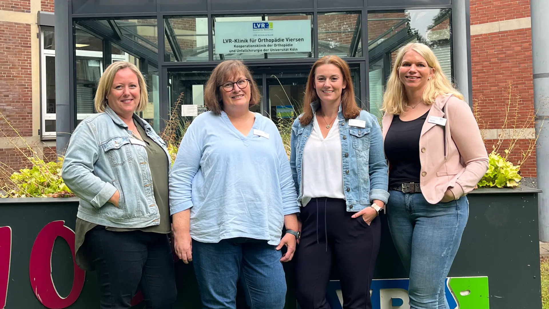 Das Team des Casemanagements der LVR-Klinik für Orthopädie Viersen