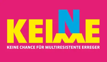 Das Logo der Zertifizierung "Keine Keime"