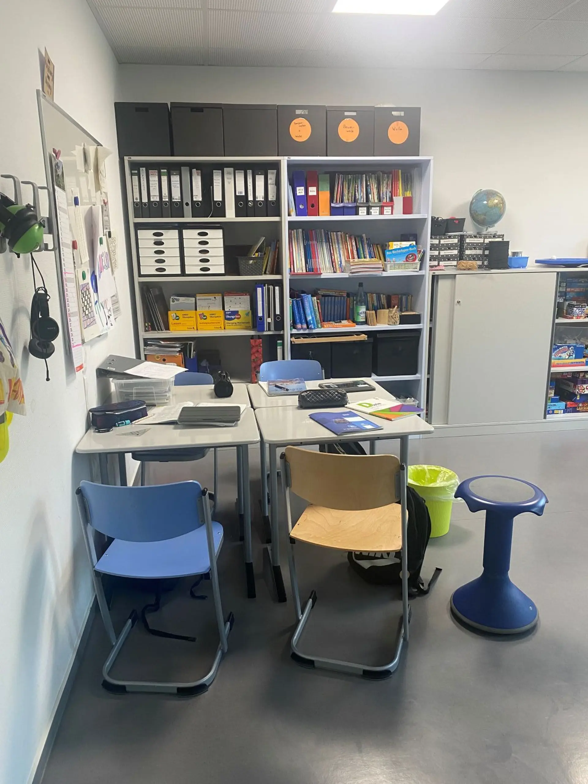 Klassenraum am Standort Geldern der LVR-Paul-Moor-Schule