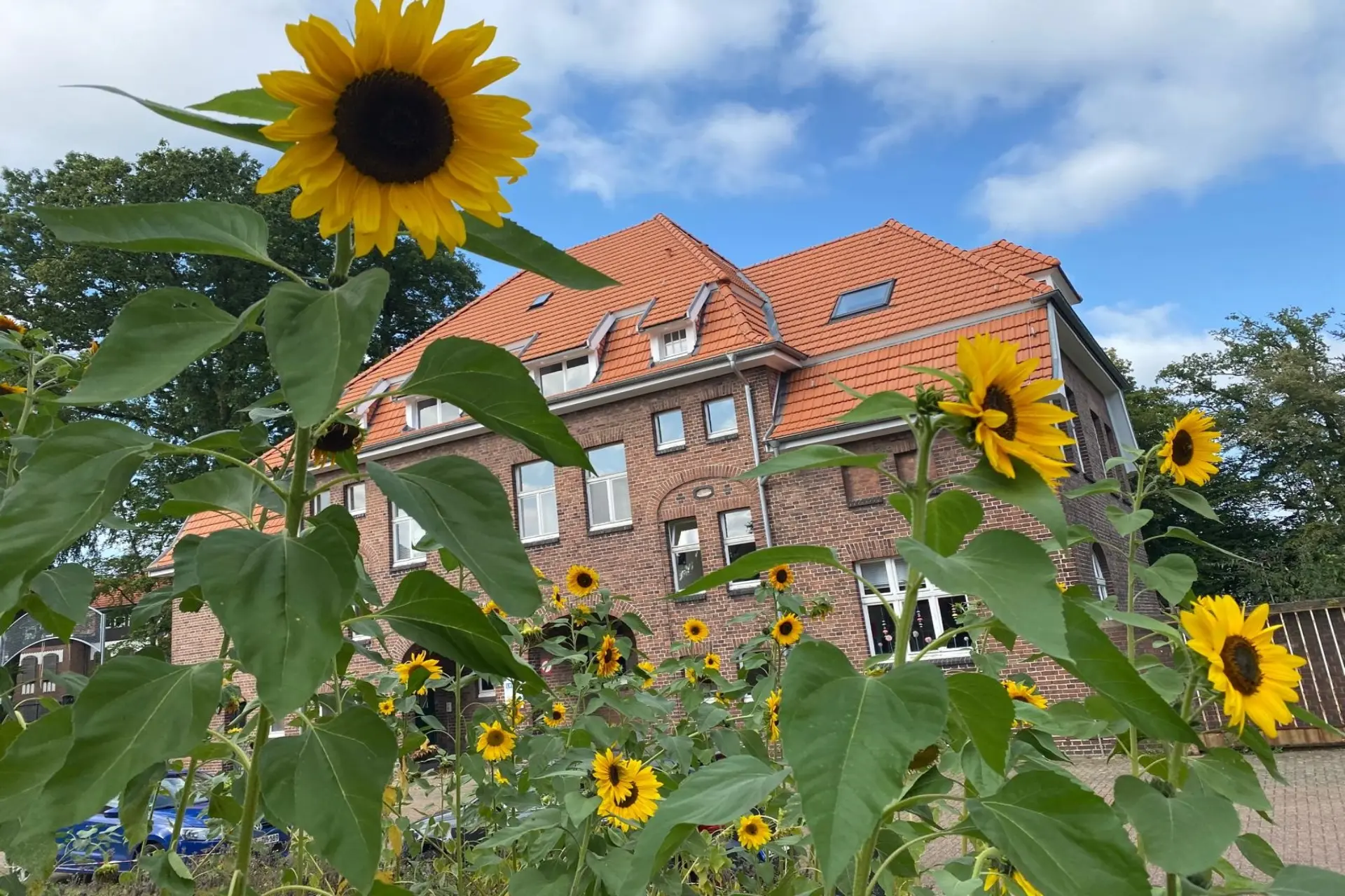 Schulgebäude LVR-Paul-Moor-Schule in Bedburg-Hau