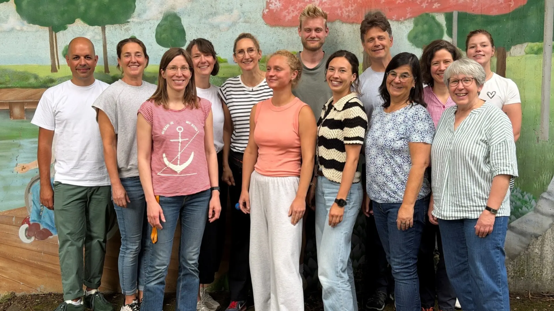 Gruppenfoto des Therapie-Teams