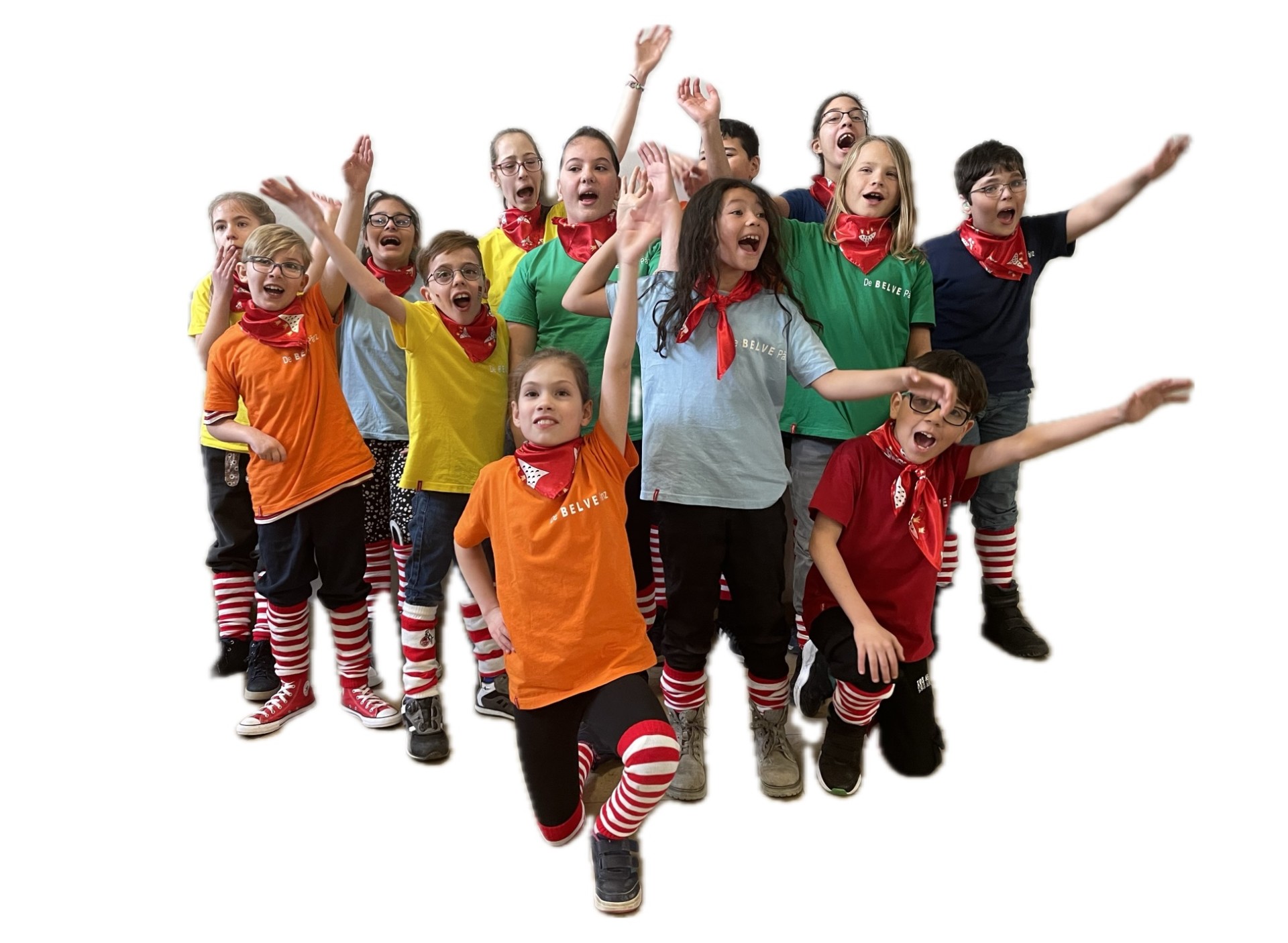 Gruppenbild der Belve Pänz