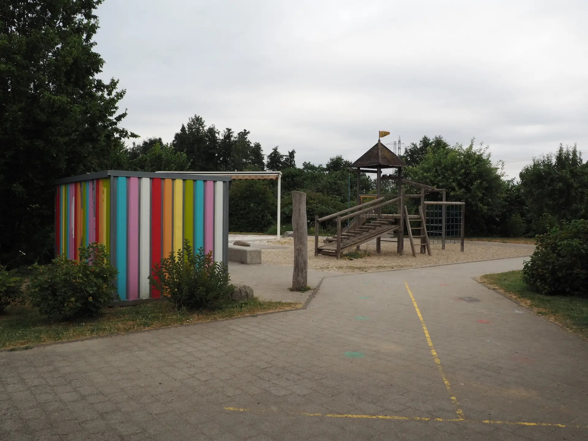 Schulhof der Primarstufe