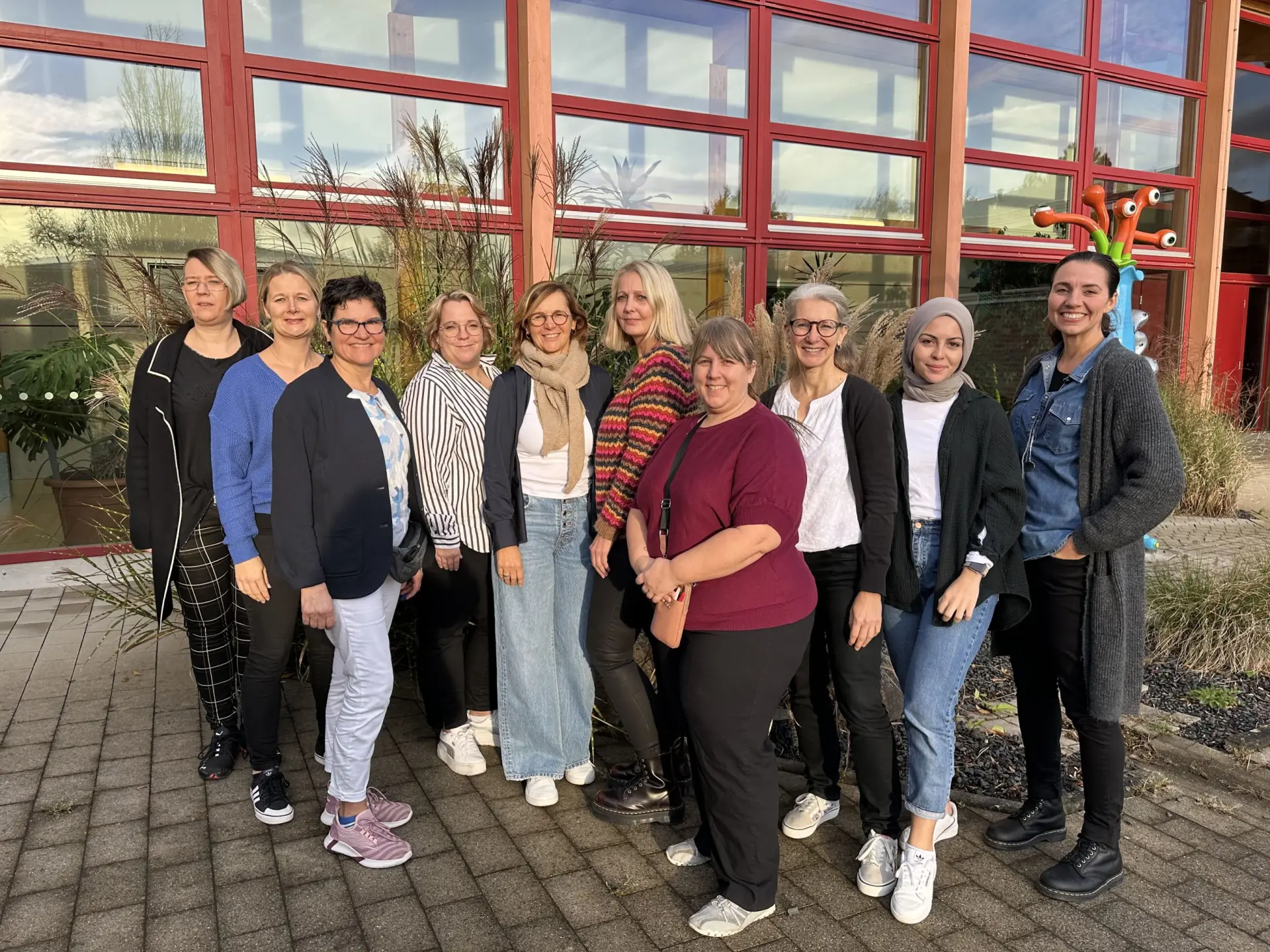 Gruppenbild des Pflegeteams