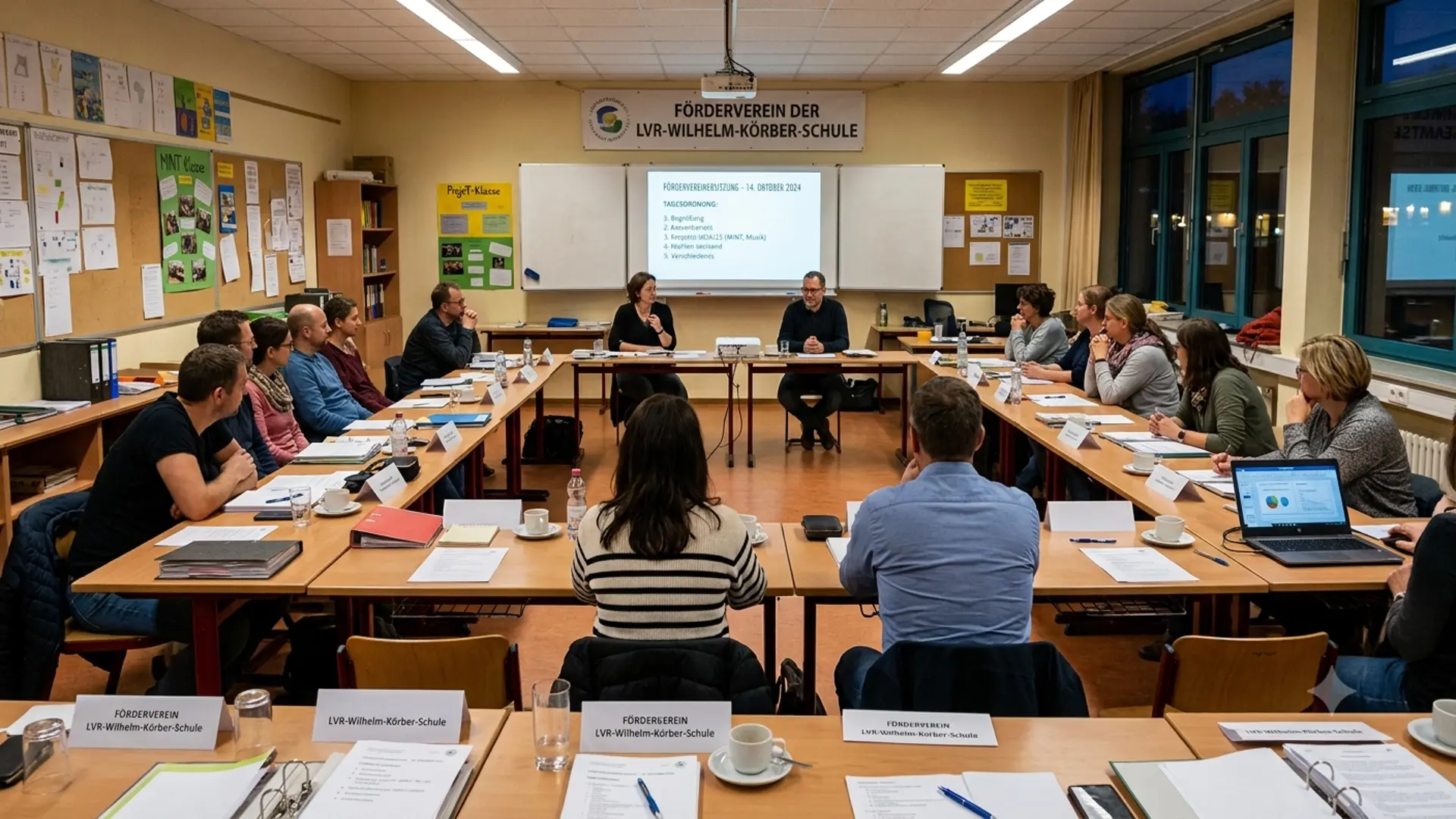 Sitzung des Fördervereins