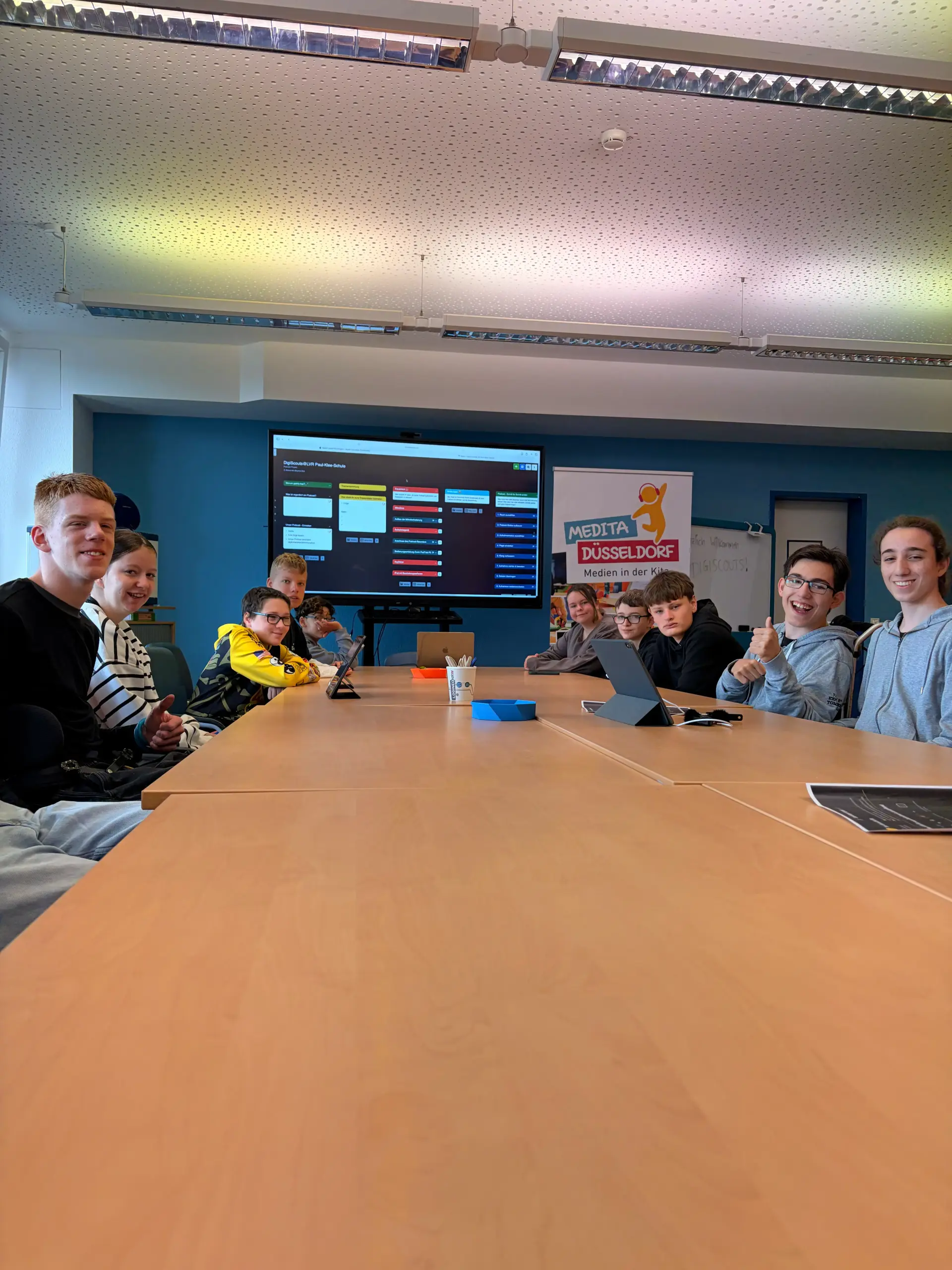 Gruppenfoto der DigiScouts